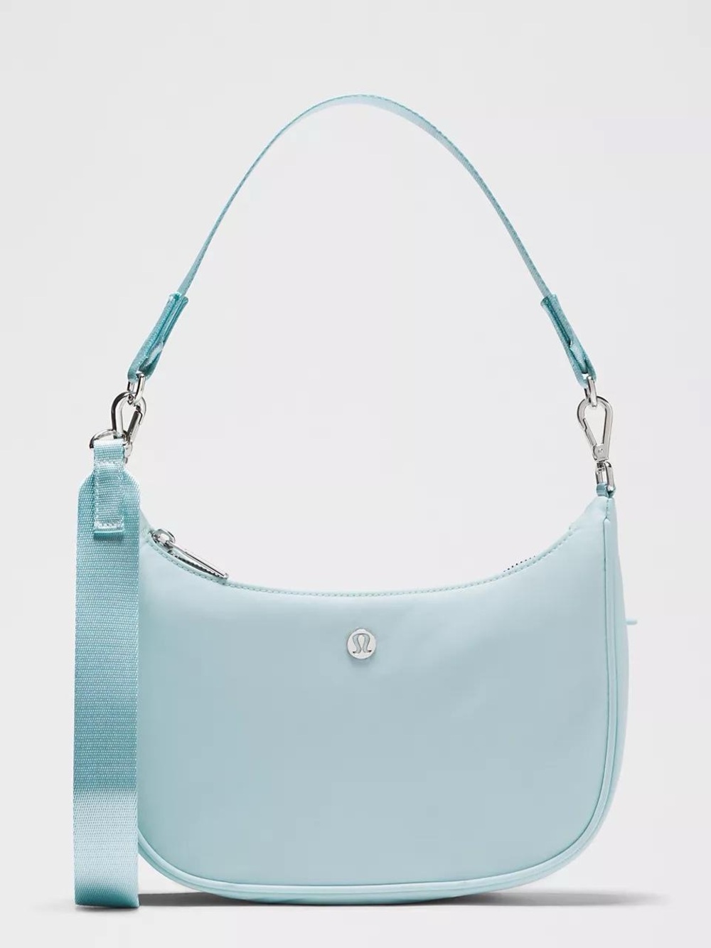 Lululemon City Essentials Small Shoulder Bag 3L- Foam Cloud/Silver